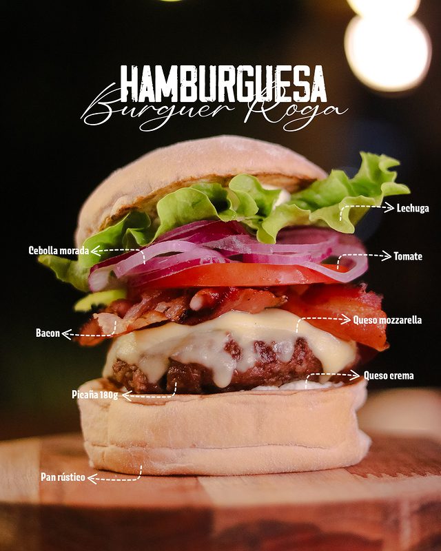 Burguer Roga, la hamburguesa insignia